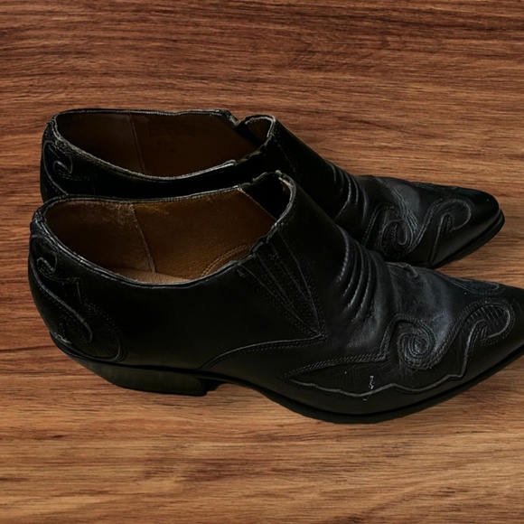 Vintage Nine West cowboy ankle boots - Picture 2 of 4